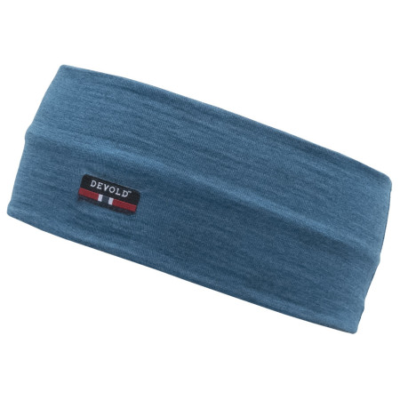 Traka za glavu Devold Breeze Merino 150 Headband plava