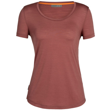 Ženska majica Icebreaker Women Sphere II SS Scoop Tee crvena