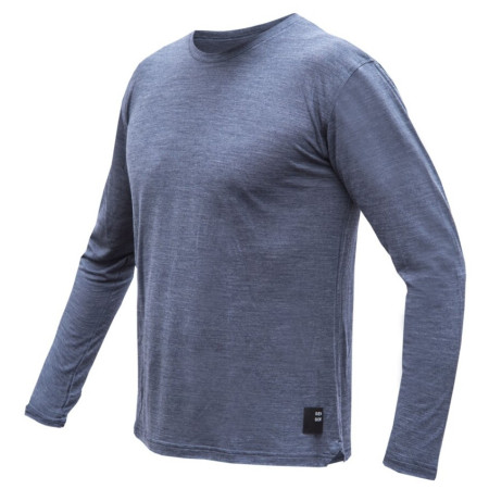 Muška majica Sensor Merino Lite plava mottled blue