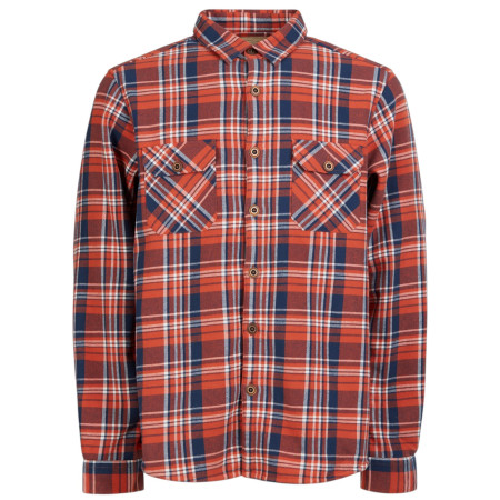 Muška košulja Fundango Roddy Lined Shirt crvena blood
