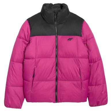 Ženska jakna 4F Down Jacket F581 ružičasta HOT PINK