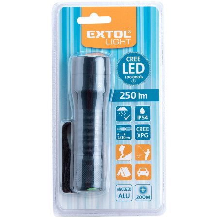Svjetiljka Extol Svjetiljka Zoom 250 lm