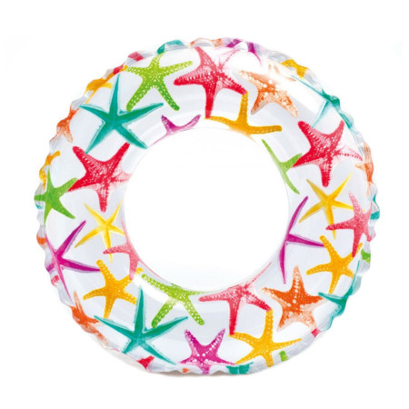 Kolut za plivanje Intex Lively Print Swim Ring 59230NP plava RealisticStarfish