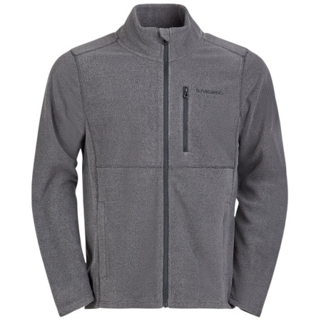 Muške funkcionalne majice dugih rukava Fundango Jeffrey Fleece Jacket crna black heather