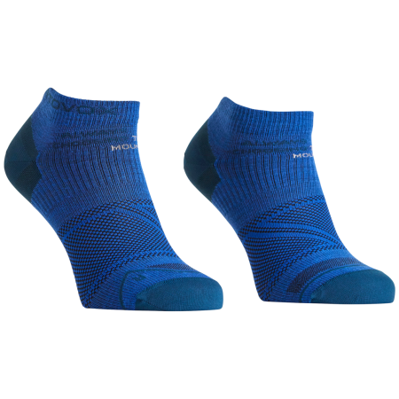 Muške merino čarape Ortovox Alpine Light Low Socks svijetlo plava Blue Note