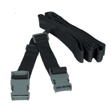 Remeni za pričvršćivanje opreme Vango Spare Storm Straps 3.5m crna
