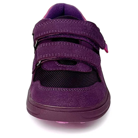 Dječje cjelogodišnje barefoot cipele Bugga Safi Dark Purple