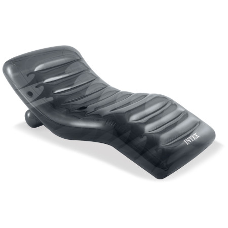 Ležaljka na napuhavanje Intex Cool Grey Lounge siva