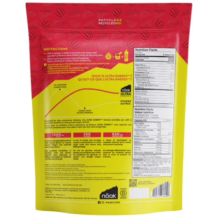 Energetsko piće Näak Watermelon - Ultra Energy™ Drink Mix (720g)