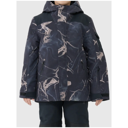 Dječja jakna 4F Technical jacket M0838 siva MULTICOLOUR 1 ALLOVER