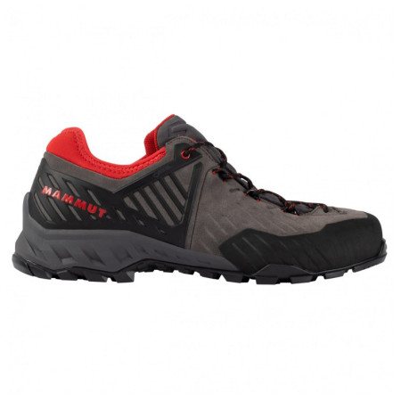 Muške cipele za planinarenje Mammut Alnasca II Low GTX® Men siva/crvena
