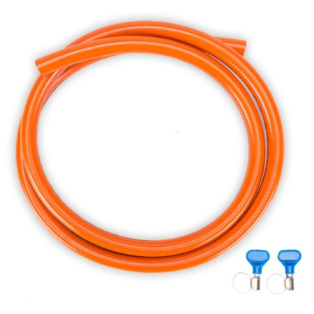 Crijevo Gimeg Plynová hadice 5 m se svorkami narančasta orange