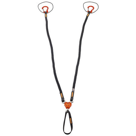 Petlja Camp X-Gyro Leash - 92/147 Cm crna/narančasta