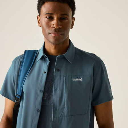 Muška košulja Regatta Anti-Insect Travel Light S/S Shirt
