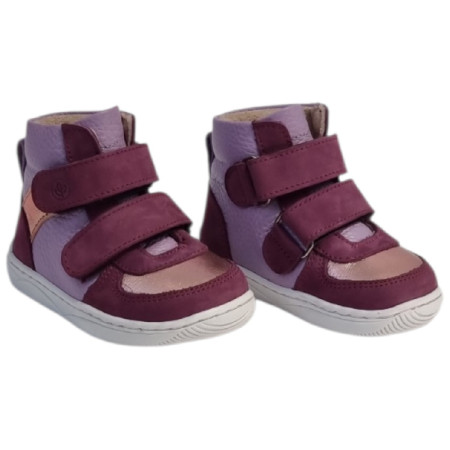 Dječje barefoot cipele beBare 3485SA Purple