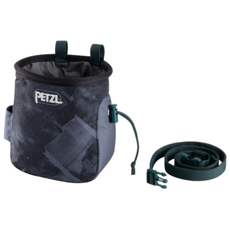 Vrećica za magnezij Petzl Saka siva Dark Gray