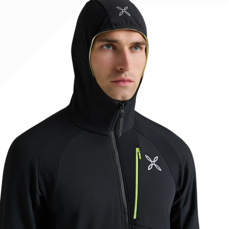 Muške funkcionalne majice dugih rukava Montura Vertigo Octa Hooded Maglia