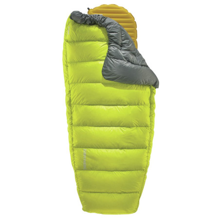 Vreća za spavanje od perja Therm-a-Rest Corus HD Quilt 2°C žuta Sulphur/Storm