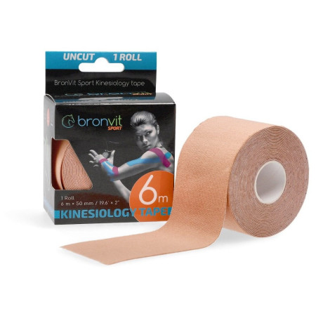 Kinesio trake BronVit Sport Kinesio Tape classic 5 cm x 6m