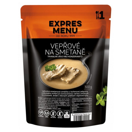 Glavno jelo Expres menu Svinjetina u vrhnju 300 g