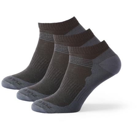 Čarape Zulu Merino Summer 3-pack crna black