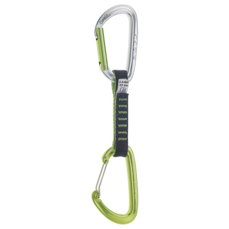 Karabiner za penjanje Camp Orbit Mixed Express 11cm siva/zelena