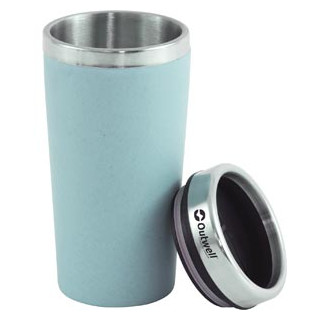 Termos Outwell Vacuum Bamboo Mug svijetlo plava