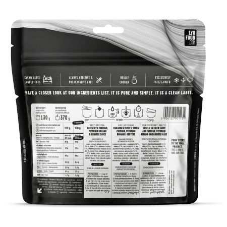 Dehidrirana hrana Lyo food Mac & Cheese 500g