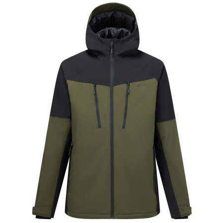 Muška zimska jakna Regatta Highton Stretch Padded Jacket khaki/crna DarkKhak/Blk