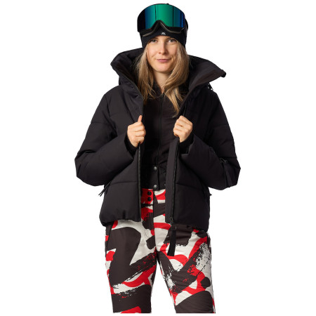 Ženska bunda za skijanje Northfinder Louisa crna black