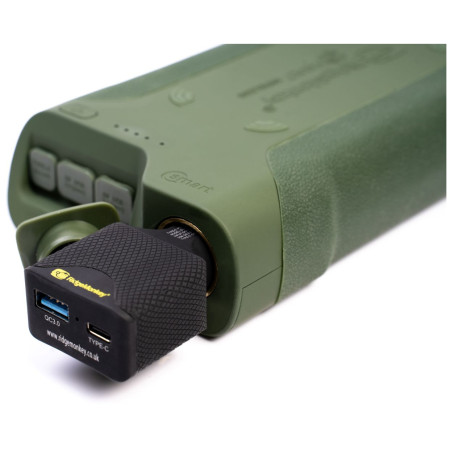 Power bank eksterne baterije Ridge Monkey Vault C-Smart Wireless 42150mAh Green