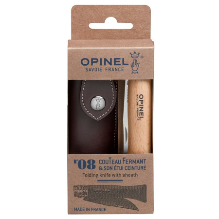Set Opinel Set nůž No.8 + Alpine navlaka