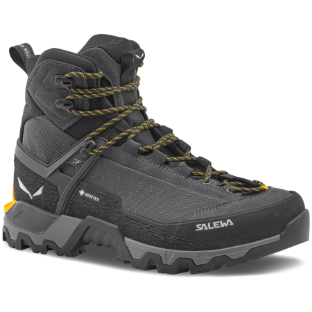 Muške trekking cipele Salewa Mtn Trainer 3 Tech Mid Gtx M siva Black/Onyx