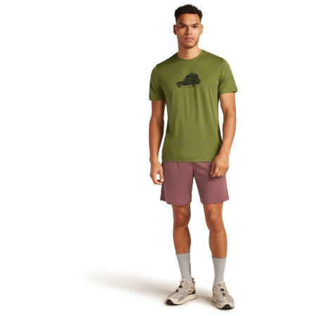 Muške funkcionalne majice Icebreaker M Mer 150 Tech Lite SS Tee Cosy Camper