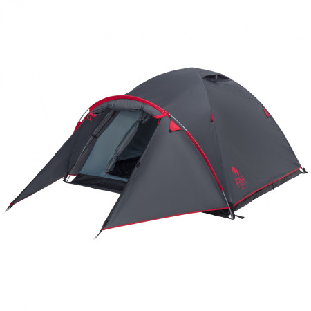 Šator Zulu Dome 3 Plus siva/crvena