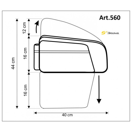 Torba na nosač Sport Arsenal Art. 560