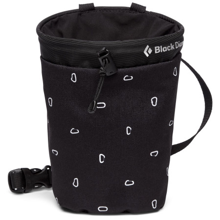 Vrećica za magnezij Black Diamond Gym Chalk Bag M/L crna BlackBinerPrint