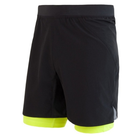 Muške kratke hlače Sensor Trail crna/žuta Black/ReflexYellow
