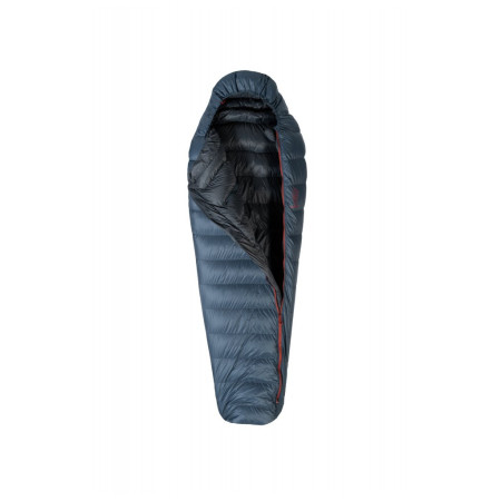 Vreća za spavanje od perja Patizon R600 S (156-170 cm) tamno plava Navy / red zipper