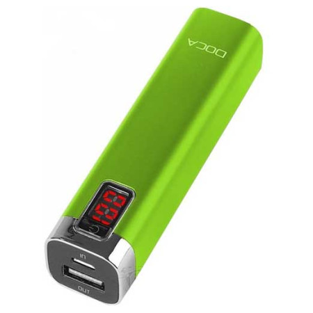 Power bank eksterne baterije Doca Power banka mAh D516 zelena Green