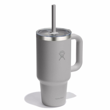 Termos Hydro Flask 32 Oz Travel Tumbler Clear Lid