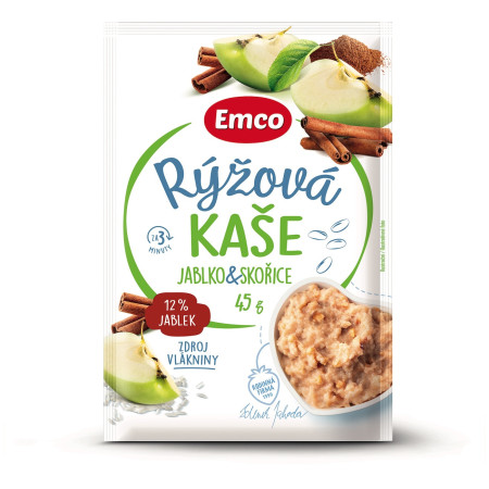 Kaša Emco Rižina kaša s jabukom i cimetom 45 g