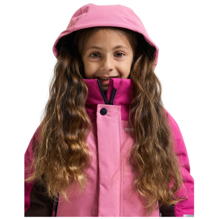Dječja zimska jakna Didriksons Neptun Kids Jkt 5 Heather Pink