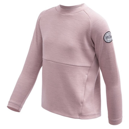 Dječja funkcionalna dukserica Sensor Merino Upper Traveller Pink svijetlo ružičasta Pink