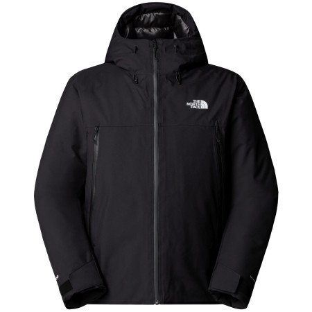 Muška jakna The North Face M Mtn Range Down Hooded Jacket crna TNF BLACK/TNF BLACK