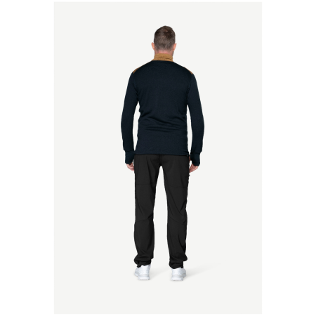 Muške funkcionalne majice dugih rukava Devold Egga Grid Merino Jkt