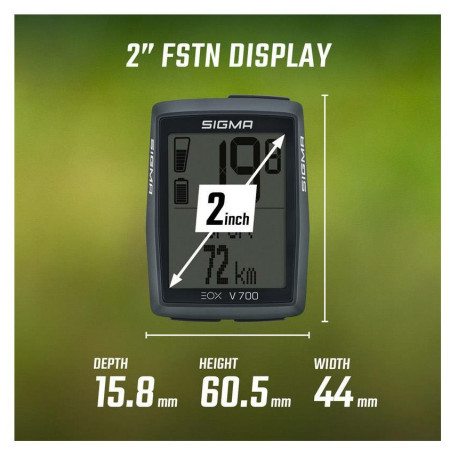 Ciklokompjuter Sigma EOX VIEW 700