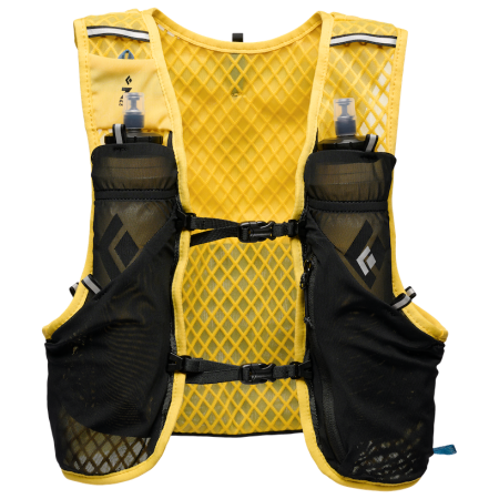 Prsluk za trčanje Black Diamond Distance 6 Hydration Vest žuta/crna Soft Ochre