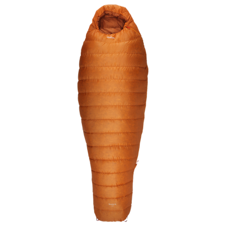 Vreća za spavanje od perja Robens Scoria UL +6°C Long narančasta Orange