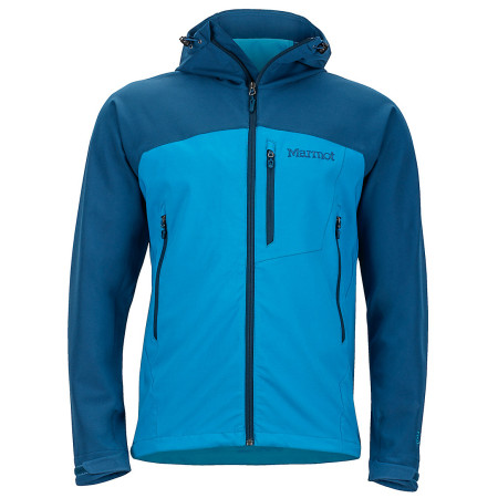 Muška jakna Marmot Estes Hoody plava TurkishTile/Denim